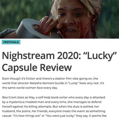 Nightstream 2020: Lucky Capsule Review